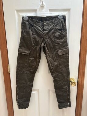 J Brand West Point Olive Green Cargo Pants